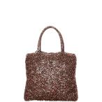 アンテプリマ ワイヤーバッグ ミニハンドバッグ レッド マルチカラー ビニール レディース ANTEPRIMA 【中古】