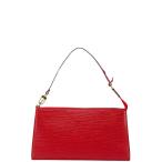 ルイ ヴィトン エピ ポシェット アクセソワール アクセサリーポーチ ハンドバッグ M52947 カスティリアンレッド LOUIS VUITTON 【中古】
