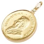 K22 Gold K18YG желтое золото 1/4oz Crew Galland золотая монета монета springs bok юг Africa подвеска с цепью б/у 