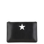  Givenchy Star клатч ручная сумочка чёрная кожа женский Givenchy [ б/у ]