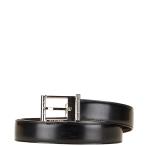  BVLGARY двусторонний ремень черный Brown кожа мужской BVLGARI [ б/у ]