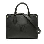 ルイ ヴィトン モノグラム アンプラント オンザゴーPM ハンドバッグ ショルダーバッグ 2WAY M45653 ノワール LOUIS VUITTON 【中古】