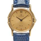 ウォルサム ベルト（社外品） 腕時計 32310.57 クオーツ ゴールド文字盤 レザー ステンレススチール レディース WALTHAM 【中古】