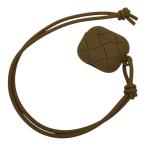 ボッテガヴェネタ イントレチャート イヤホンケース AirPods Pro ケース カーキ ラバー レディース BOTTEGAVENETA 【中古】