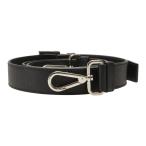 プラダ ロゴ ショルダーストラップ ブラック サフィアーノレザー レディース PRADA 【中古】