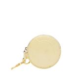 ショッピングヴェルニ ルイ ヴィトン ヴェルニ ポルト モネ ロン コインケース 小銭入れ M95428 ライトイエロー パテントレザー LOUIS VUITTON 【中古】