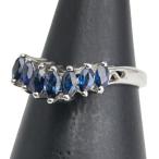 ショッピングBrand ノーブランド Pt900 プラチナ サファイア0.70ct リング 指輪 レディース no brand 中古