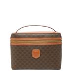  Celine Macadam косметичка ручная сумочка Brown PVC кожа женский CELINE [ б/у ]