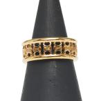 セリーヌ トリオンフ マルチリング リング 指輪 #50 ゴールド メッキ レディース CELINE 【中古】