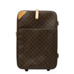  Louis Vuitton монограмма . газ 55 дорожная сумка чемодан M23294 Brown PVC кожа женский LOUIS VUITTON [ б/у ]