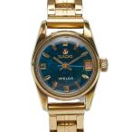 ショッピング自動巻き ラドー 腕時計 自動巻き グリーン文字盤 ステンレススチール レディース RADO 【中古】