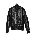 ドルチェアンドガッバーナ コーデュロイ 中綿 ブルゾン サイズ44 ブラック ナイロン コットン メンズ DOLCE&GABBANA 【中古】