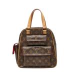 ショッピングVUITTON ルイ ヴィトン モノグラム エクサントリ シテ ハンドバッグ M51161 ブラウン PVC レザー レディース LOUIS VUITTON 【中古】