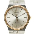 ロンジン 腕時計 クオーツ シルバー文字盤 ステンレススチール メンズ LONGINES 【中古】