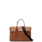 ショッピングマイケル マイケルコース ロゴ ビジネスバッグ ショルダーバッグ 2WAY ブラウン レザー メンズ Michael Kors 【中古】