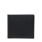 コーチ パンチング 二つ折り財布 ブラック レザー メンズ COACH 【中古】