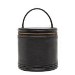  Louis Vuitton epi can n косметичка ручная сумочка M48032nowa-ru чёрная кожа женский LOUIS VUITTON [ б/у ]