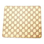  Gucci Guccisima GG Logo коврик для мыши персональный компьютер PC мелкие вещи интерьер смешанные товары Gold кожа женский GUCCI [ б/у ]