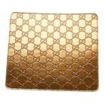  Gucci Guccisima GG Logo коврик для мыши персональный компьютер PC мелкие вещи интерьер смешанные товары Gold кожа женский GUCCI [ б/у ]