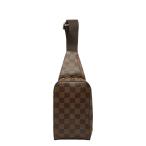  Louis Vuitton Damier Geronimo s сумка "body" сумка-пояс M51994 Brown PVC кожа женский LOUIS VUITTON [ б/у ]