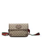  Gucci GGs шкив m Sherry линия Neo Vintage сумка "body" сумка на плечо 493930 бежевый Brown PVC GUCCI [ б/у ]