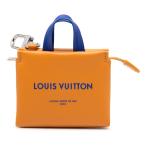 ルイ ヴィトン バッグチャーム LV ミニ ショッパー チャーム M02699 シルバー金具 オレンジ レザー レディース LOUIS VUITTON 【中古】