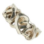 ティファニー トリプルラビングハート リング 指輪 シルバー SV925 シルバー レディース TIFFANY&amp;Co. 【中古】