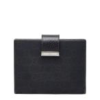  Gucci GG парусина - блокнот обложка для записной книжки 115240 черный парусина кожа женский GUCCI [ б/у ]