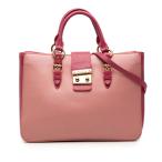 ミュウミュウ ロゴ ハンドバッグ シ