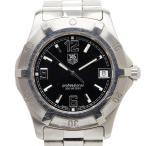 タグホイヤー エクスクルーシブ 腕時計 WN1110 クオーツ ブラック文字盤 ステンレススチール メンズ TAG HEUER 【中古】