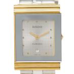 ラドー フローレンス 腕時計 クオーツ シルバー文字盤 ステンレススチール メッキ メンズ RADO 【中古】