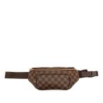  Louis Vuitton Damier bam сумка meru vi -ru сумка "body" сумка-пояс N51172 Brown PVC кожа LOUIS VUITTON [ б/у ]