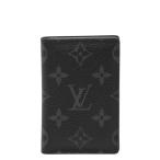  Louis Vuitton монограмма Eclipse бур nai The -duposhu футляр для карточек чехол для пропуска M61696 черный LOUIS VUITTON [ б/у ]