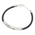 Celine Logo камера браслет FCA2204 черный silver metallic ru кожа женский CELINE [ б/у ]