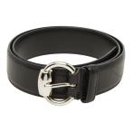  Gucci ремень размер 80*32 162942 черный серебряный кожа мужской GUCCI [ б/у ]