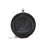 ルイ ヴィトン モノグラム シャドウ ポルト クレ ラウンド キーケース キーホルダー コインケース MP2860 LOUIS VUITTON 【中古】