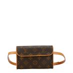  Louis Vuitton монограмма небольшая сумочка f Rolland чай n сумка "body" сумка-пояс M51855 Brown PVC LOUIS VUITTON[ б/у ]