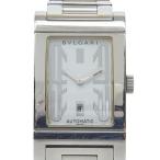 ブルガリ レッタンゴロ 腕時計 RT45S クオーツ ホワイト文字盤 ステンレススチール メンズ BVLGARI 【中古】