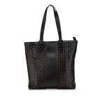 ボッテガヴェネタ イントレッチオ インペラトーレ トートバッグ ハンドバッグ ブラック レザー メンズ BOTTEGAVENETA 【中古】