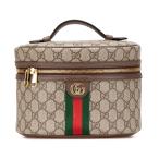  Gucci GGs шкив m off .tia зеркало имеется косметичка 611001 Brown PVC кожа женский GUCCI [ б/у ]
