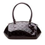 ルイ ヴィトン モノグラム ヴェルニ シャーウッドPM ハンドバッグ M91493 アマラント パープル パテントレザー LOUIS VUITTON 【中古】