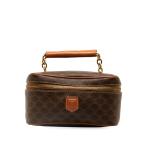  Celine Macadam сумка косметичка Brown PVC кожа женский CELINE [ б/у ]