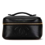  Chanel здесь Mark ручная сумочка косметичка черная икра s gold женский CHANEL [ б/у ]