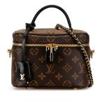  Louis Vuitton монограмма vanitiNV PM косметичка цепь сумка на плечо 2WAY M45165 Brown LOUIS VUITTON [ б/у ]
