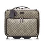  Gucci GGs шкив m Toro Lee дорожная сумка 246459 бежевый Brown PVC кожа мужской GUCCI [ б/у ]