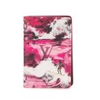  Louis Vuitton серфинг монограмма бур nai The -duposhu футляр для карточек футляр для визитных карточек M83556 розовый LOUIS VUITTON [ б/у ]