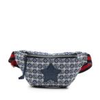  Gucci дети z клубника морской конек сумка "body" сумка-пояс 502095 голубой нейлон женский GUCCI [ б/у ]