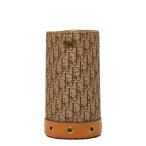  Dior Toro ta- пенал авторучка держатель бежевый Brown парусина кожа женский Dior [ б/у ]