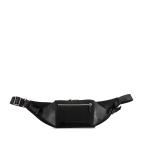  Balenciaga Logo сумка-пояс сумка "body" 433625 черный парусина кожа мужской BALENCIAGA [ б/у ]
