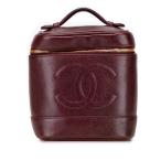 Chanel здесь Mark косметичка wine red черная икра s gold женский CHANEL [ б/у ]